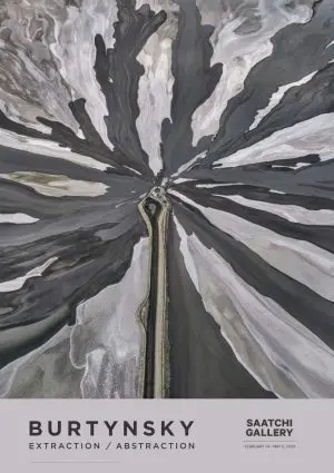 Burtynsky: Extraction / Abstraction Poster: Tailings Pond