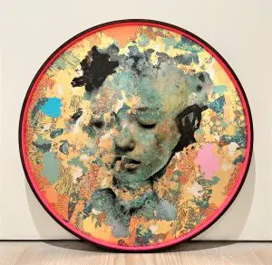 Apparition (circle frame) by ANDREW MILLAR