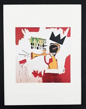 Trumpet, 1984 by Basquiat Mini Print