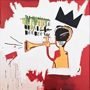 Trumpet, 1984 By Basquiat Mini Print