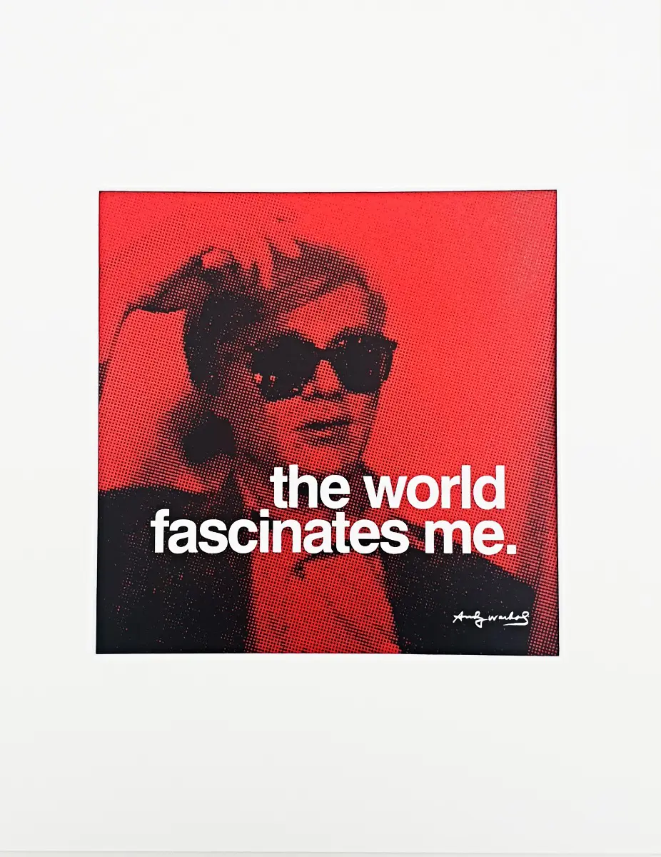 The World By Warhol Mini Print - Image 2