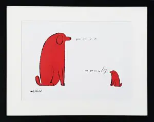 You Are So Little You Are So Big By Andy Warhol Mini Print