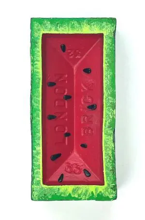 Watermelon Brick by Ben Farleigh