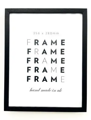 Frame Black Stained Ash 28 x 35.6 cm