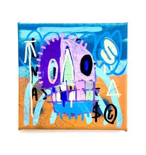 Skull 15 by Skeleton Cardboard