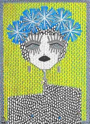 Yellow Untitled by ALO