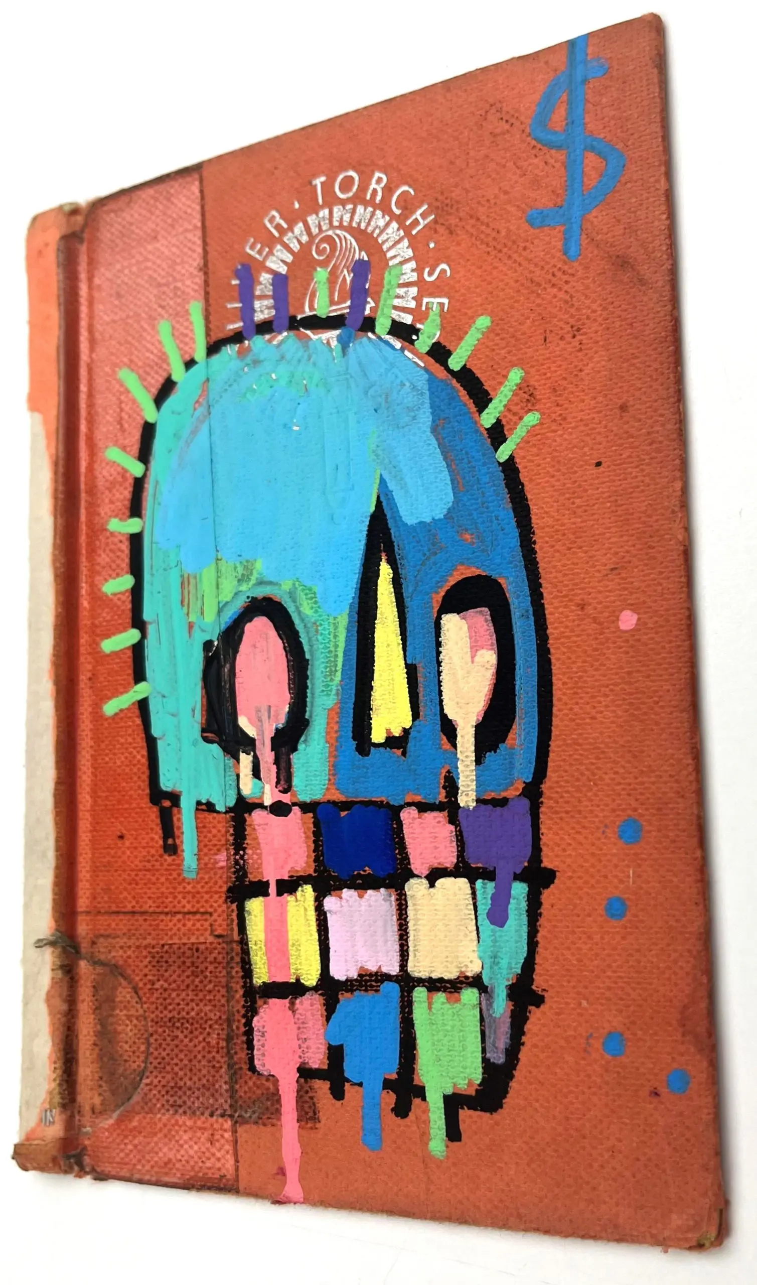 (LEFT) DAVID AND JOAN BOOK COVER BY SKELETON CARDBOARD - Image 2