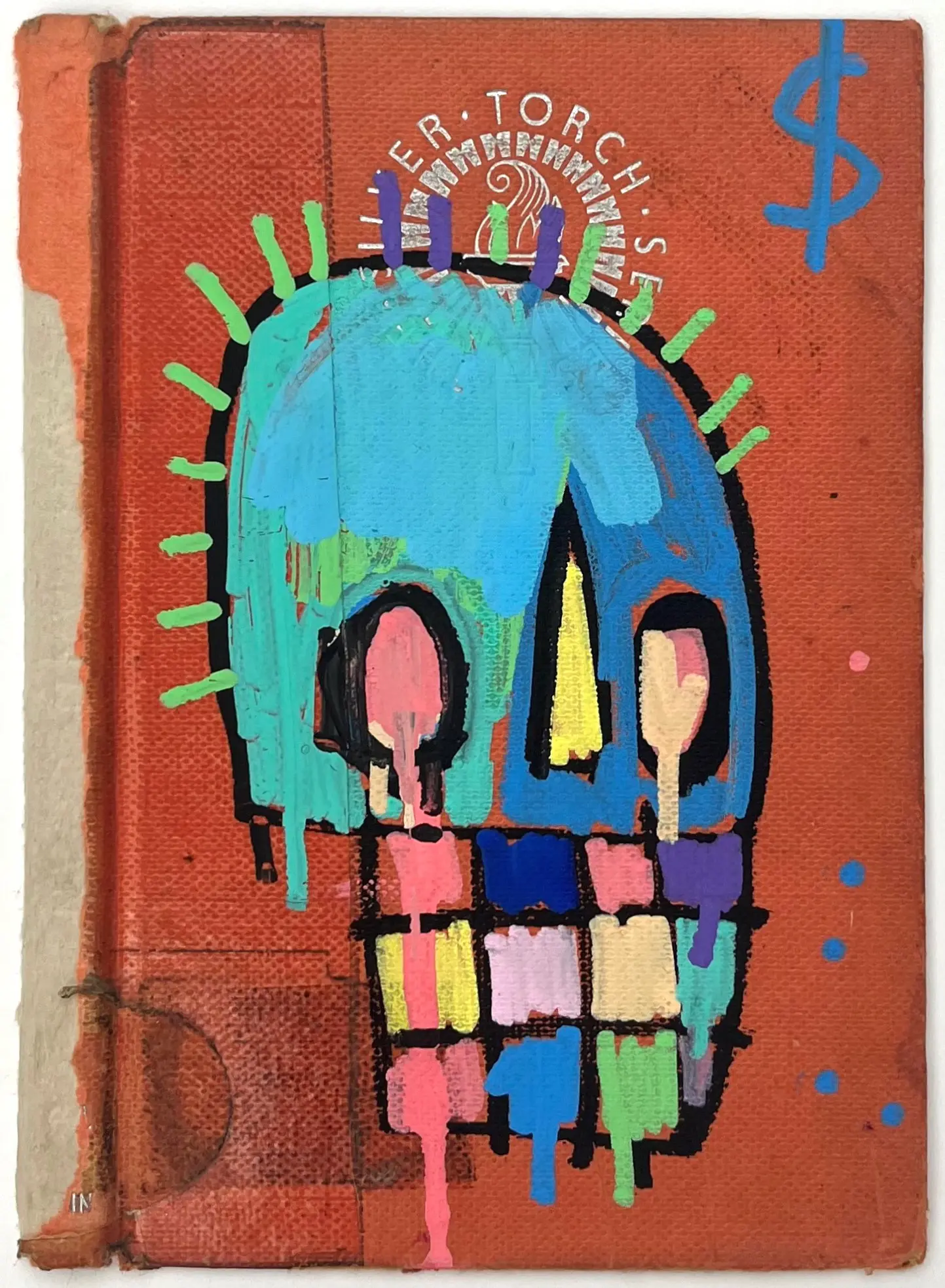 (LEFT) DAVID AND JOAN BOOK COVER BY SKELETON CARDBOARD