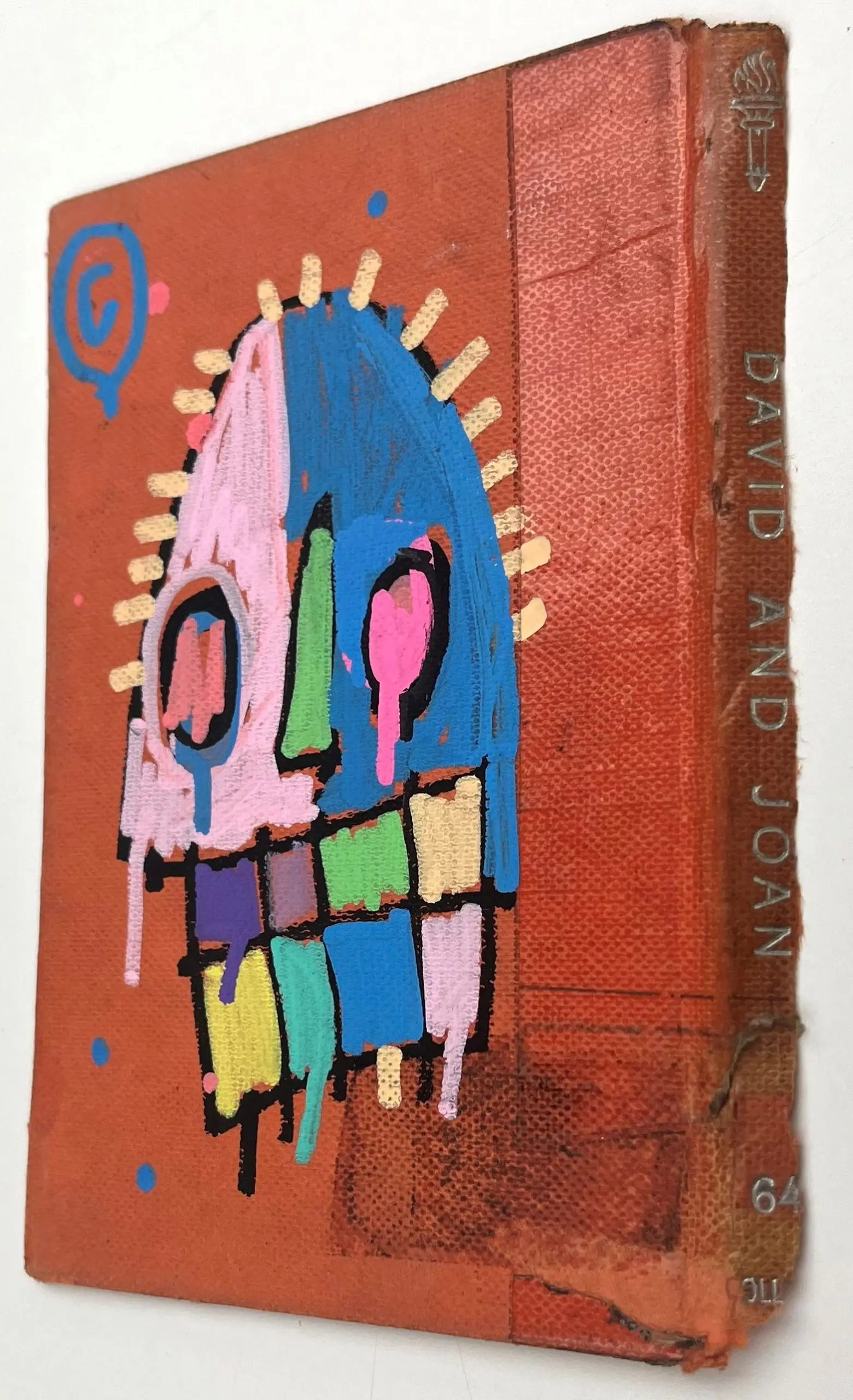 (RIGHT) DAVID AND JOAN BOOK COVER BY SKELETON CARDBOARD - Image 2