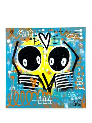 Sleep on the Left Side by Skeleton Cardboard