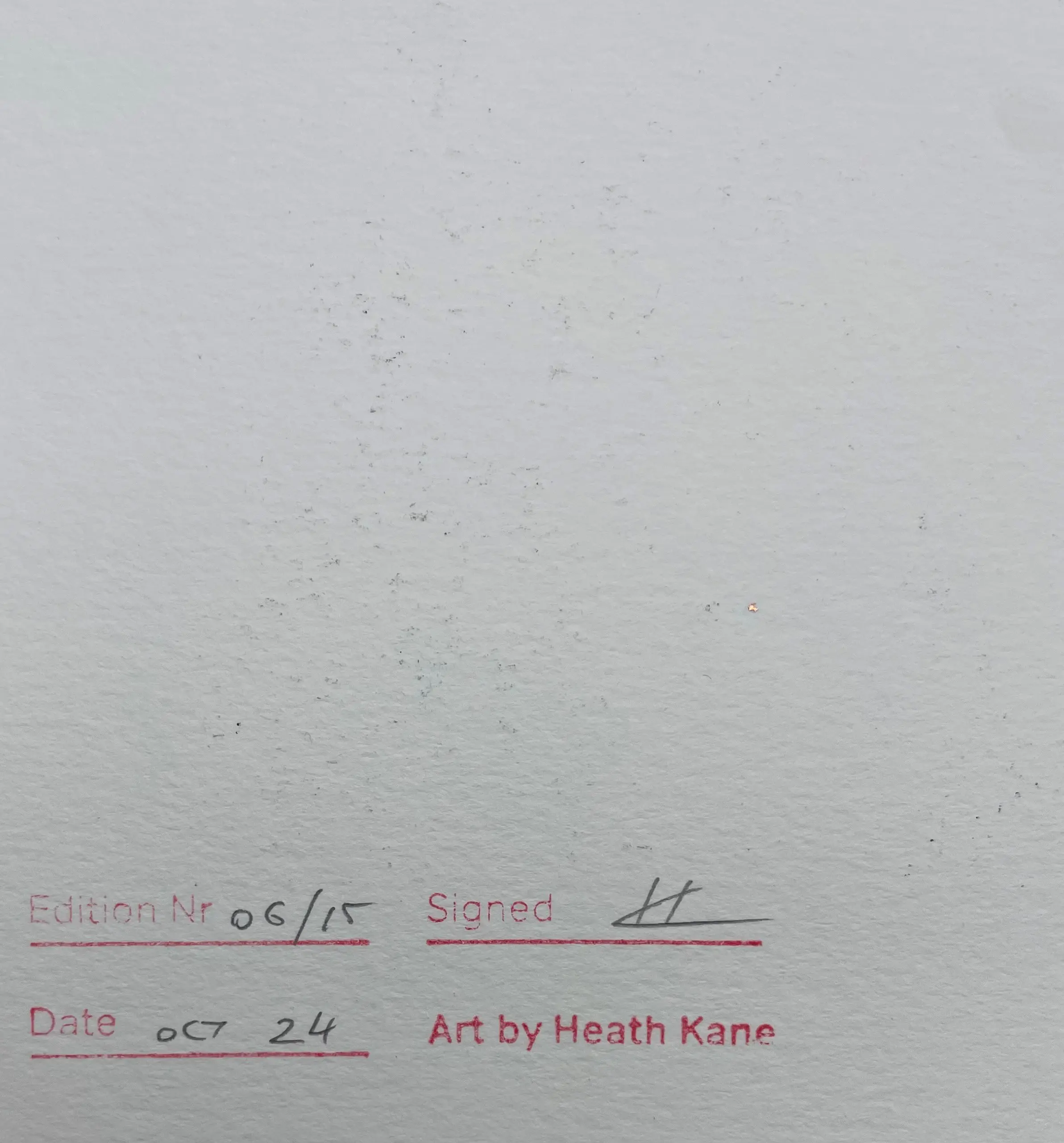 Peace on Earth - A5 Copper Edition by Heath Kane - Image 4