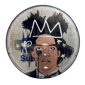 M.B on M.T.A - New York City Subway Sign by Pure Evil