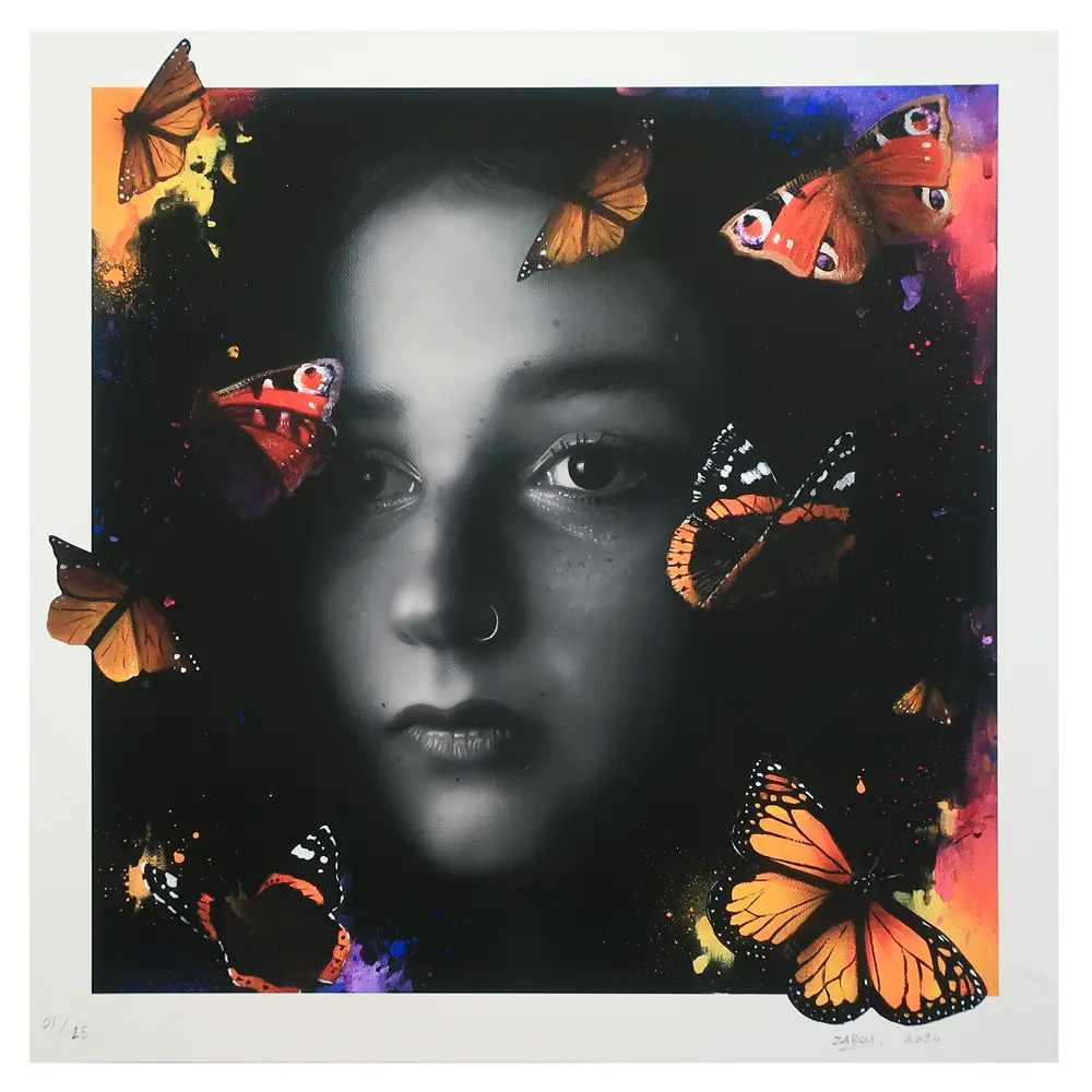 Out of the Darkness (print) By Zabou