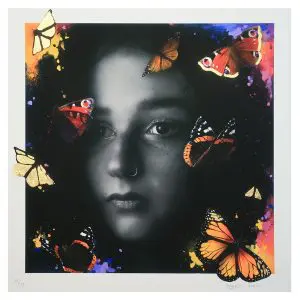 Out of the Darkness (Hand Finished Print) By Zabou