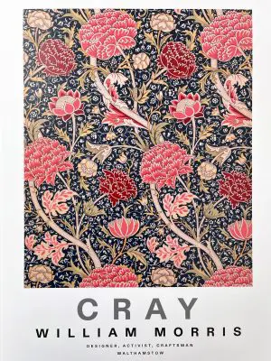 CRAY A3 BY WILLIAM MORRIS PRINT