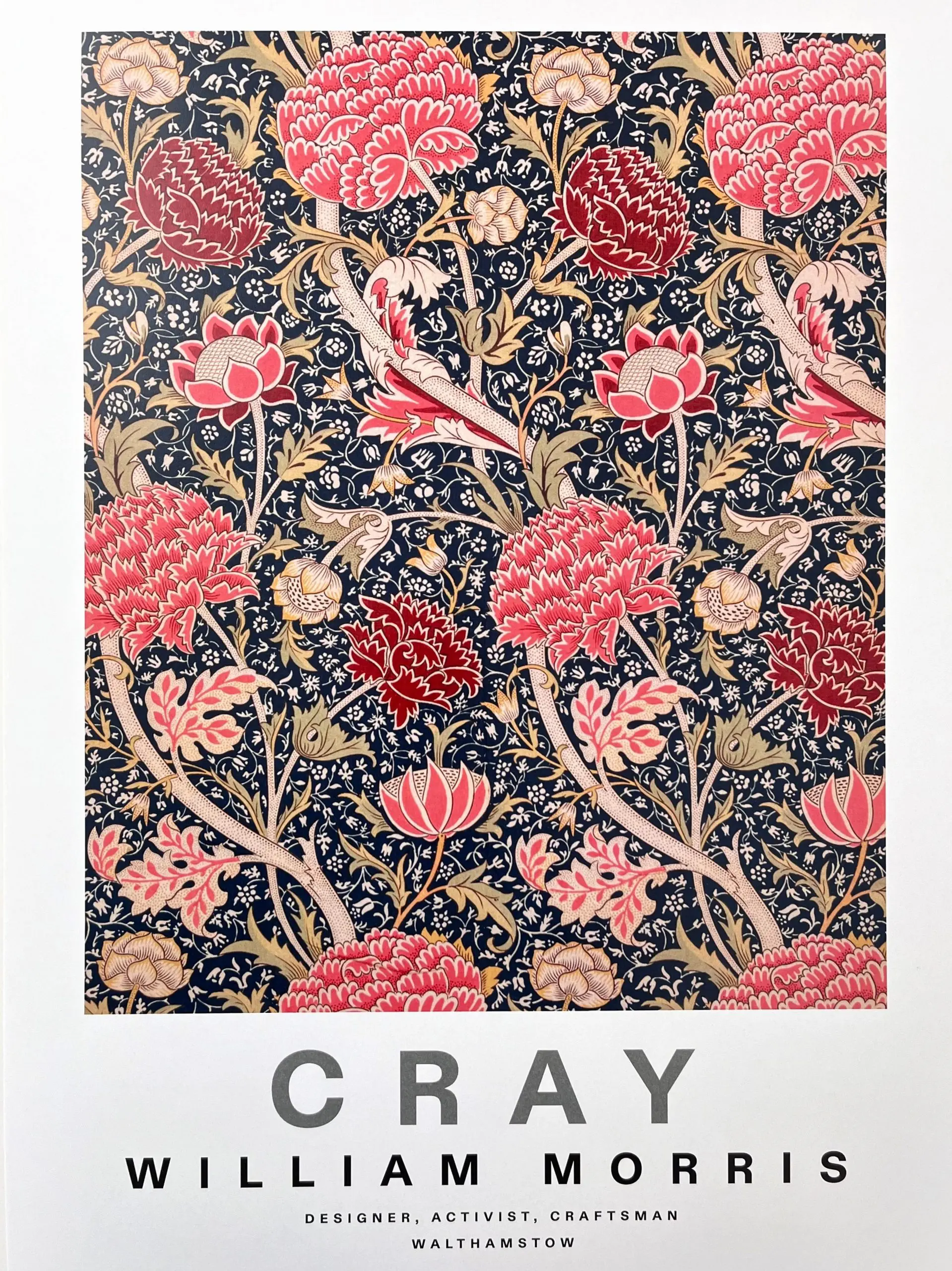 CRAY A3 BY WILLIAM MORRIS PRINT