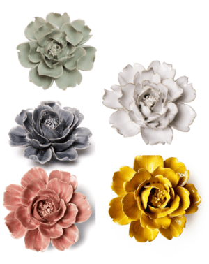 Ceramic Rose by Chive