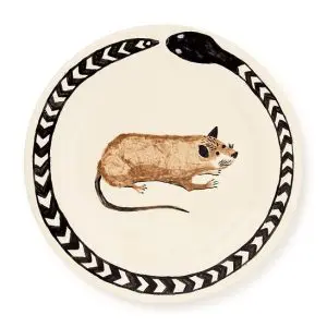 Black Snake Plate by Harry Jones London