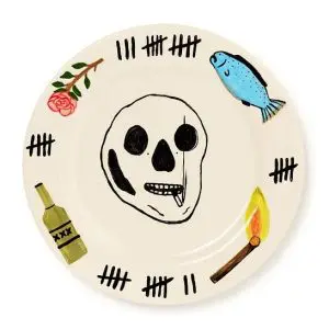 Skull Plate by Harry Jones London