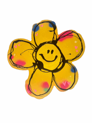 Flower Smiley (Medium) by Ryan Callanan