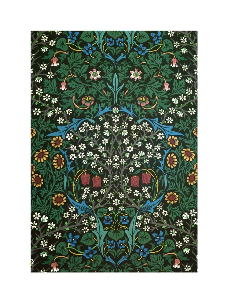 BLACKTHORN PRINT BY WILLIAM MORRIS