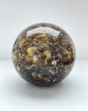 Untitled Botanical Orb (Dust) by Rebecca Louise Law