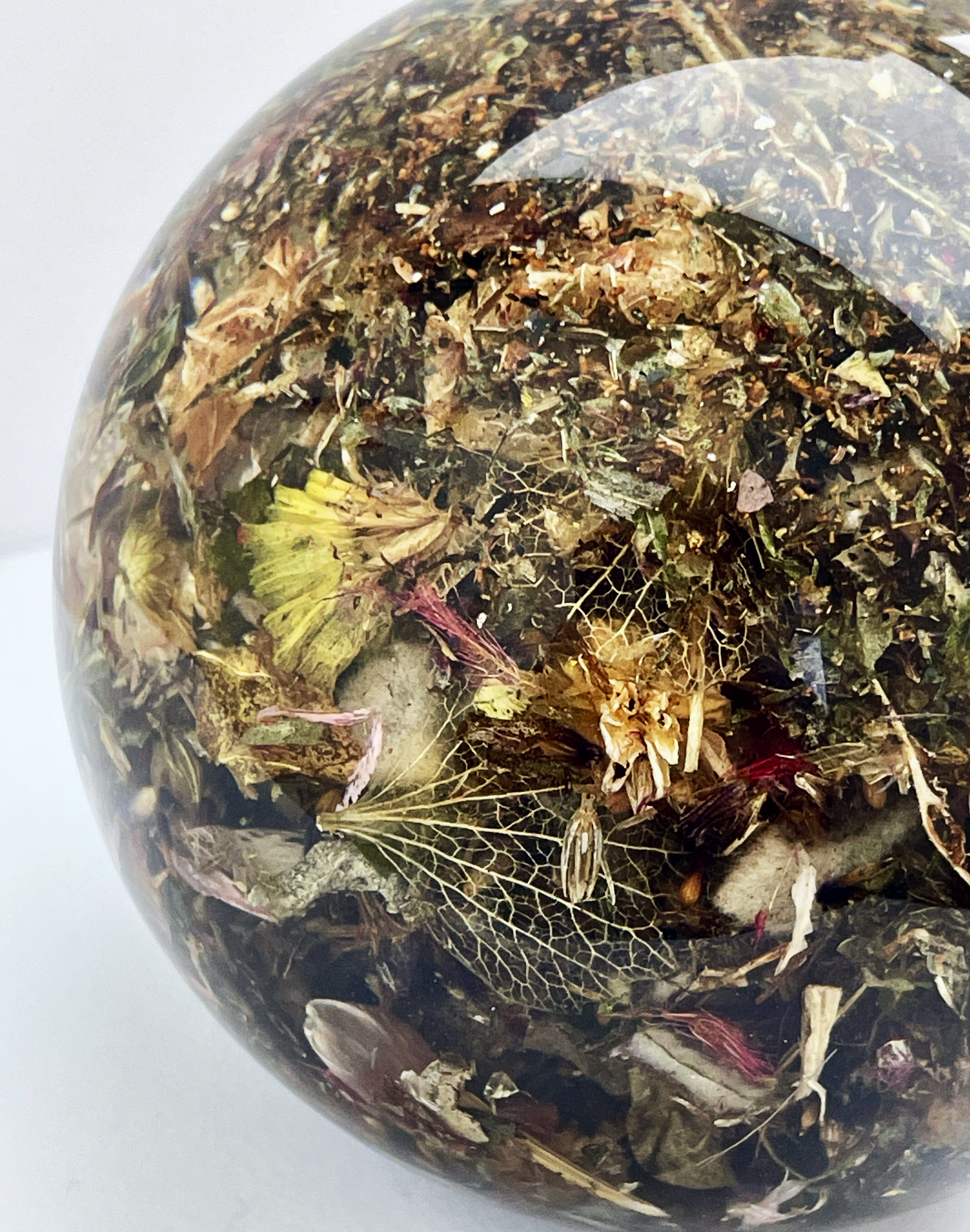 Untitled Botanical Orb (Dust) by Rebecca Louise Law - Image 3