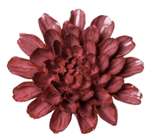 PINK DAHLIA MEDIUM FLOWER PINK - CERAMIC FLOWER COLLECTION 8.1