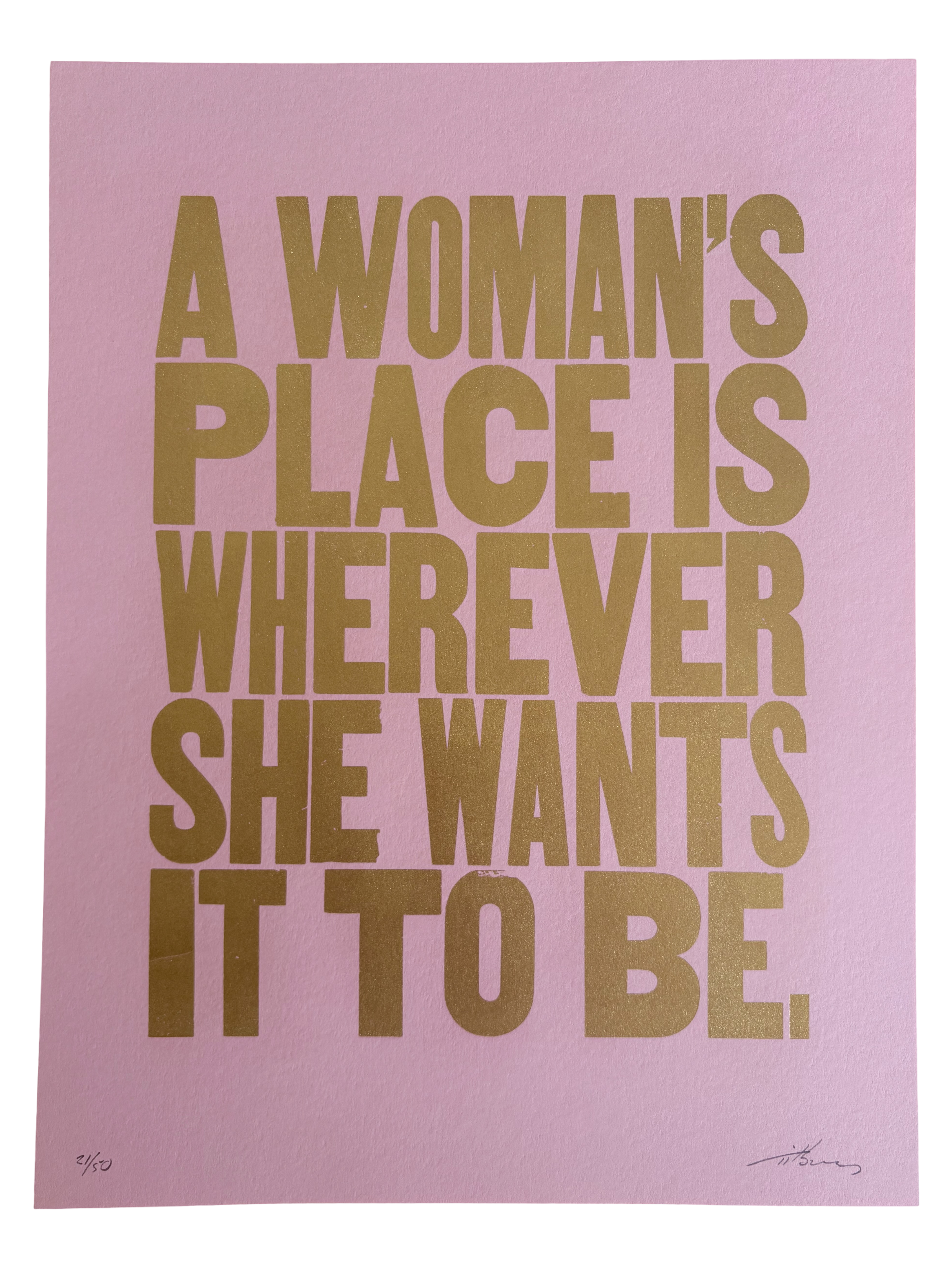 A Woman's Place by Matt Tilbury