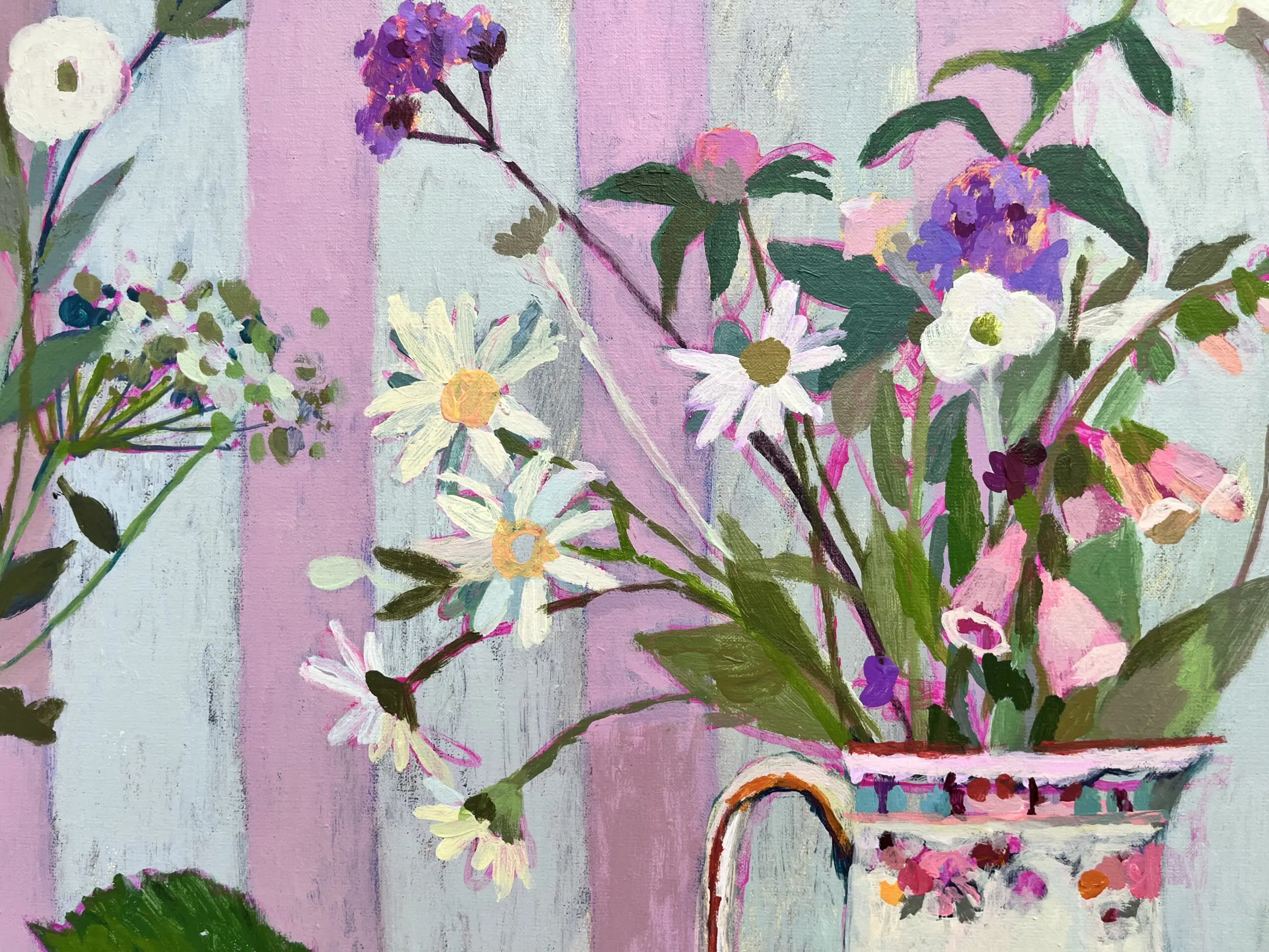 Papered with Flowers and Stripes by Charlotte Hardy - Image 4