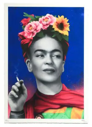 Glorious Frida (Print) by ZABOU