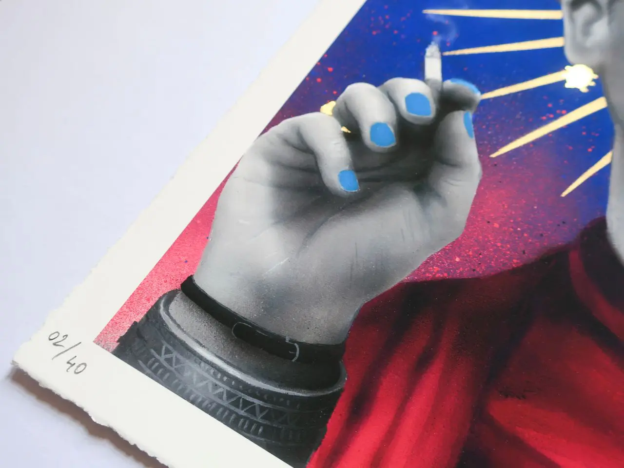 Glorious Frida (Hand Finished) by ZABOU - Image 4