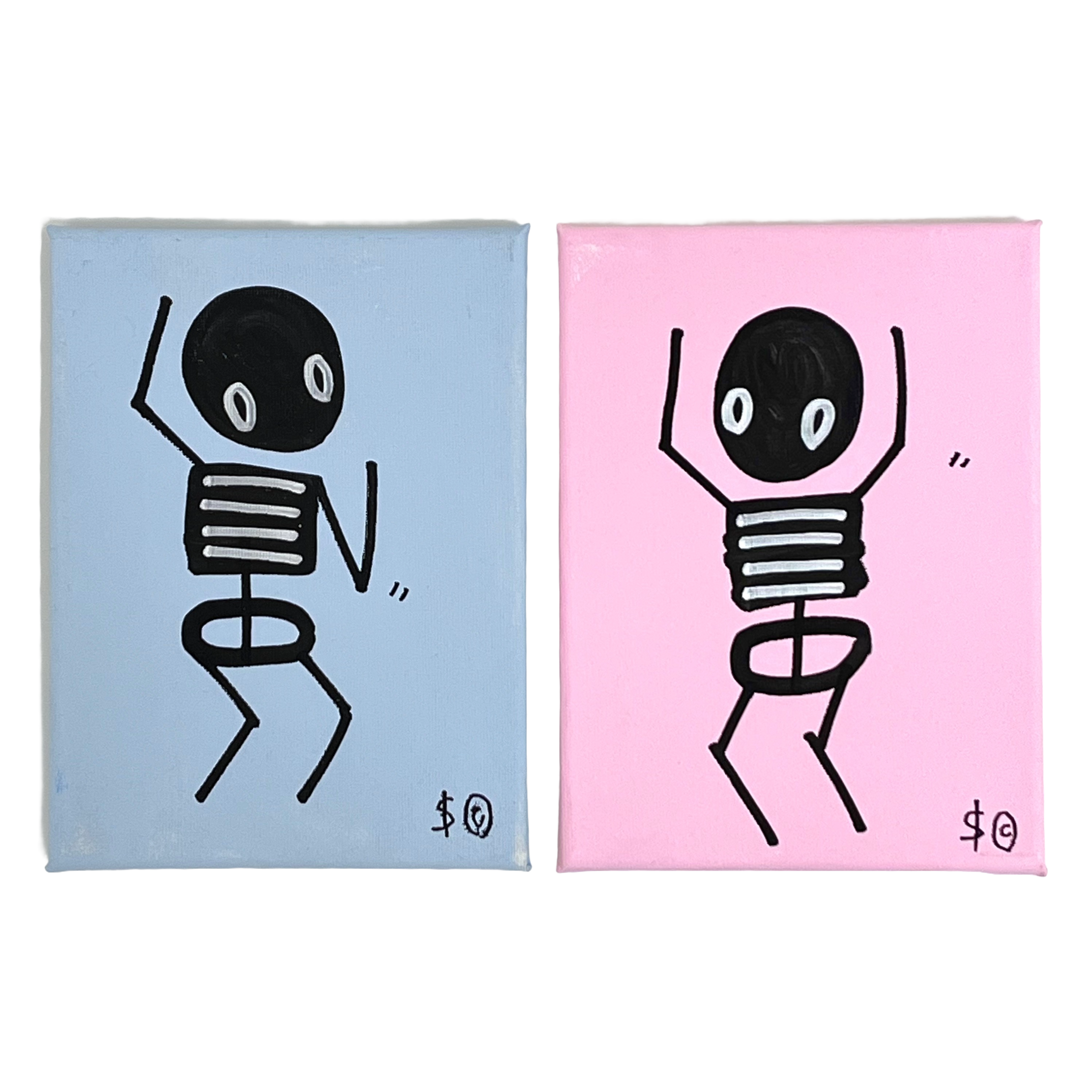 Dancing Skeleton Series by Skeleton Cardboard - Image 4