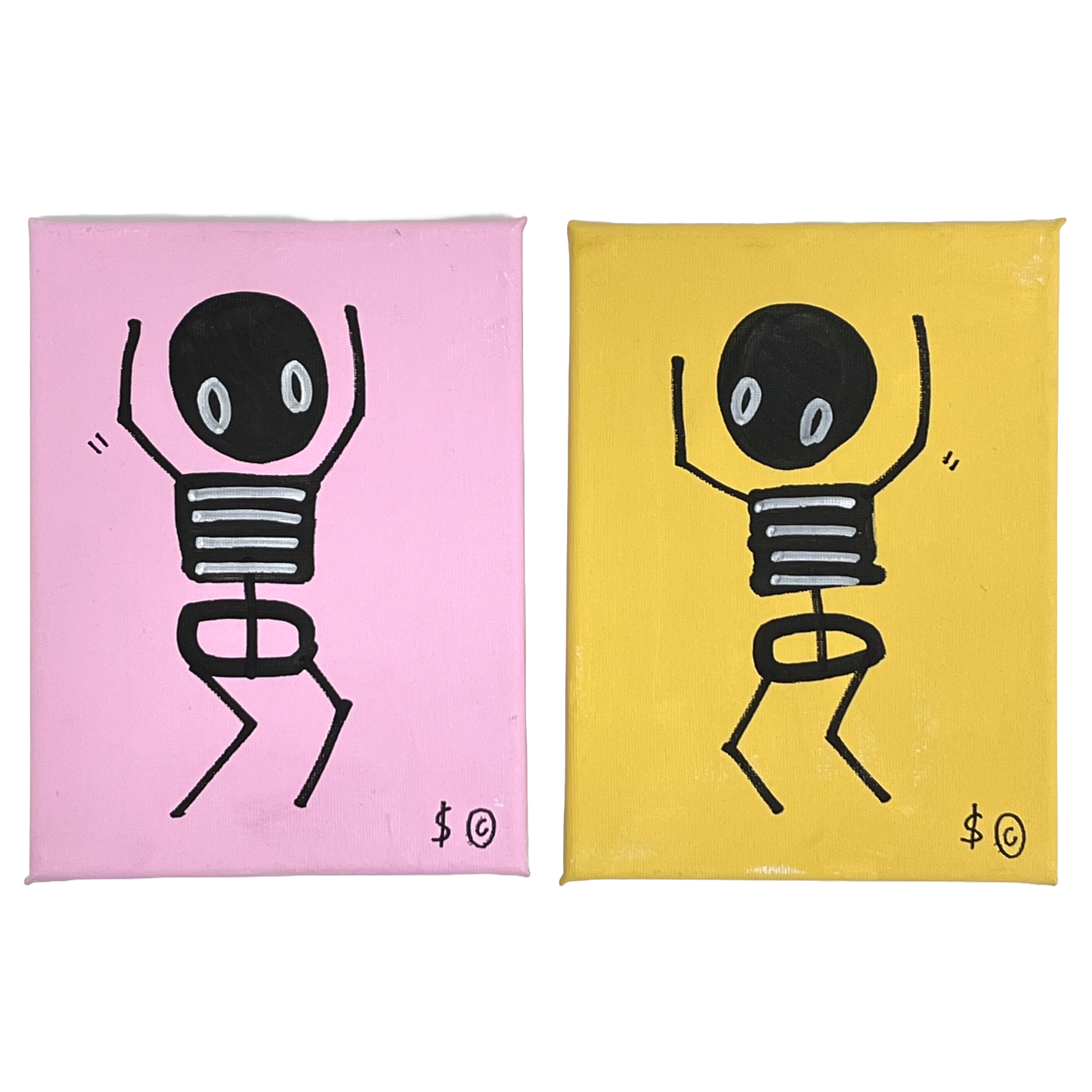 Dancing Skeleton Series by Skeleton Cardboard - Image 2