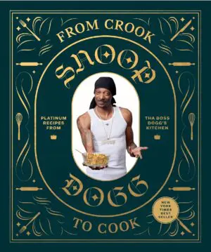 Hardcover book featuring rapper Snoop Dogg