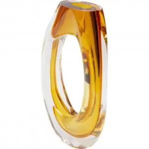 VASE ANELLO BY KARE (YELLOW)
