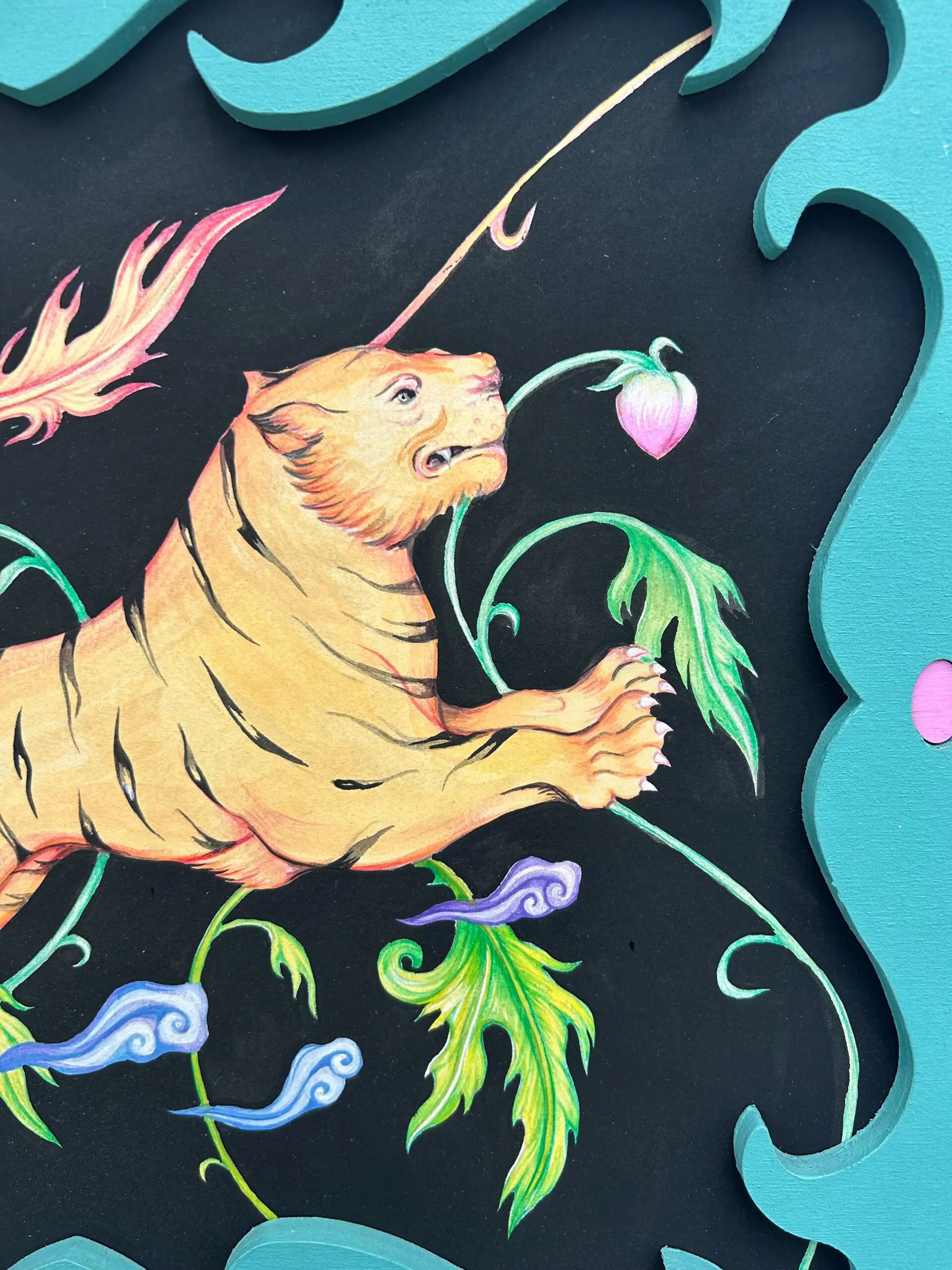 Leaping Tiger by Hannah Lim - Image 3