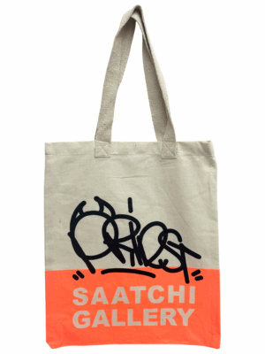PRIEST x Saatchi Gallery Orange Tote Bag