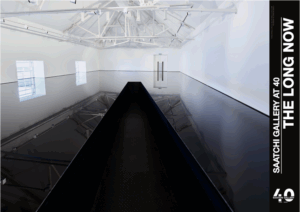 The Long Now Exhibition Poster: 20:50 by Richard Wilson