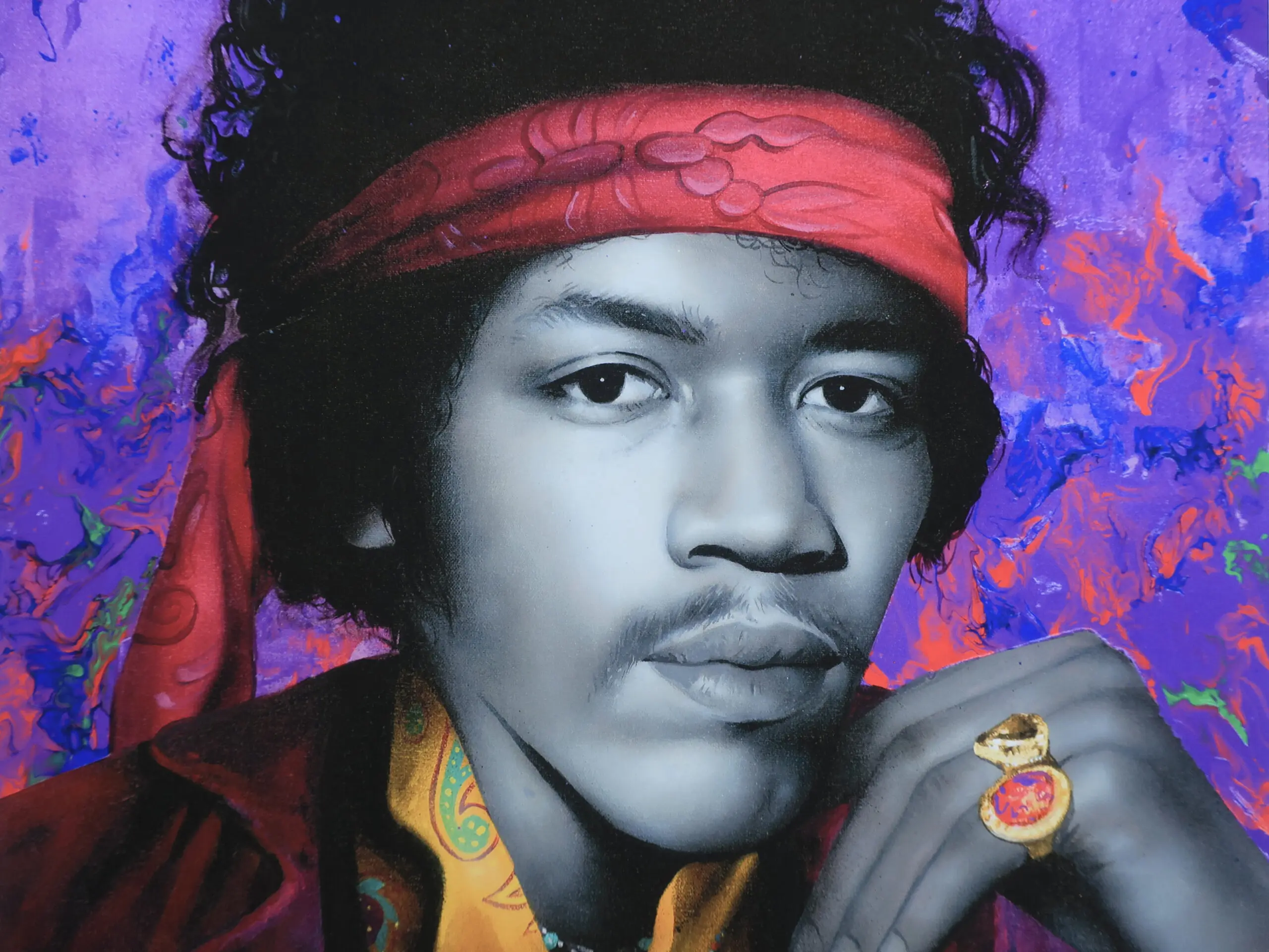 Jimi (Print) by ZABOU - Image 2
