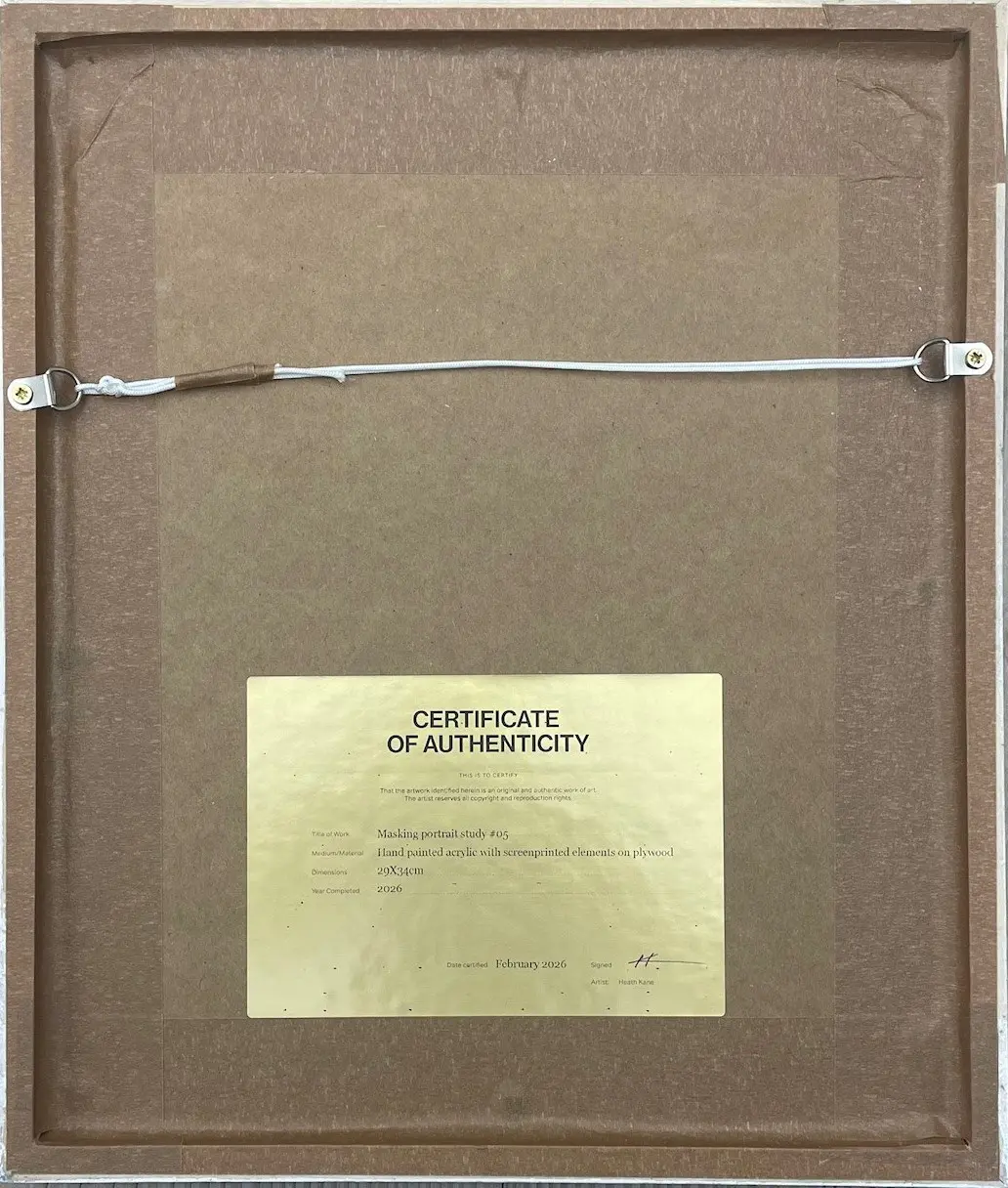 Masking Portrait Study #05 by Heath Kane - Image 4