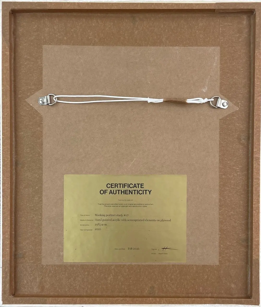 Masking Portrait Study #07 by Heath Kane - Image 4