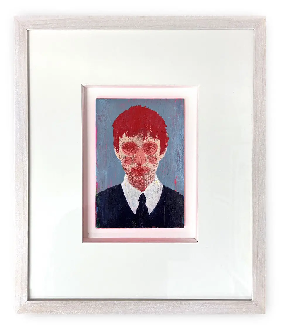 Masking Portrait Study #08 by Heath Kane