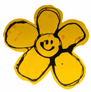 Flower Smiley (Medium) n.1 by Ryan Callanan