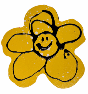 Flower Smiley (Small) n.1 by Ryan Callanan