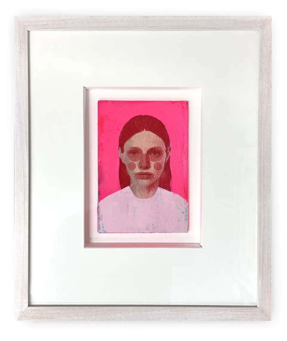 Masking Portrait Study #07 by Heath Kane