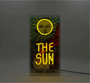The Sun Tarot Neon Sign Light