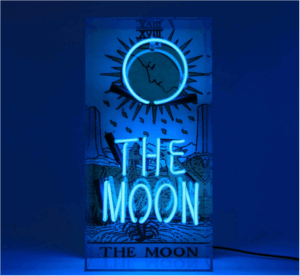 The Moon Tarot Neon Sign Light