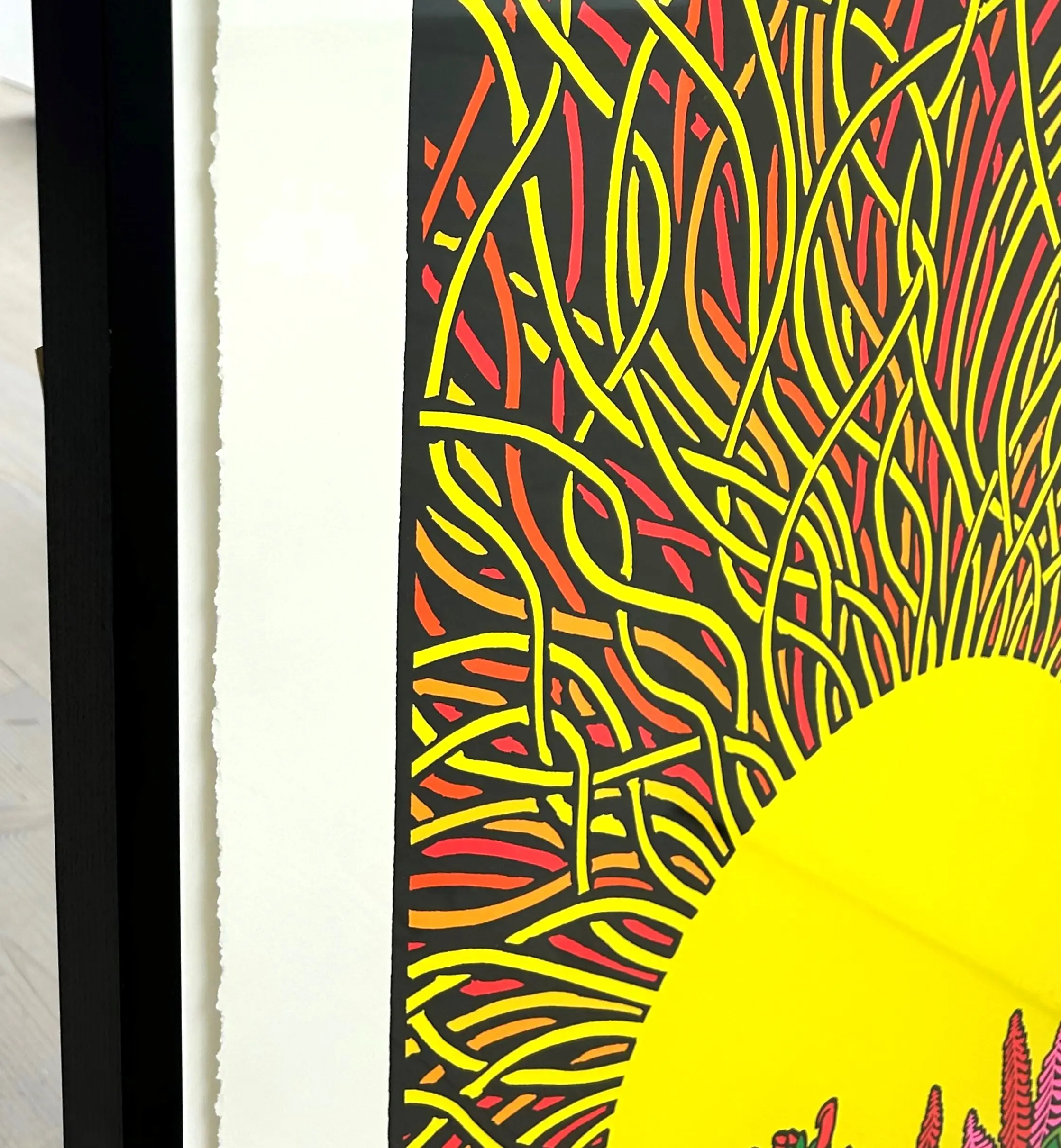 Sol By Stanley Donwood (Framed) - Image 2