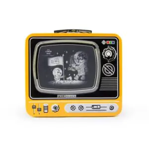 Yellow TV Lunch Box